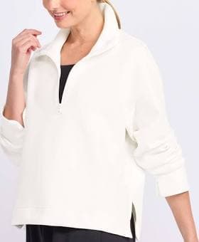 adidas Women's Soft Lux Quarter-Zip