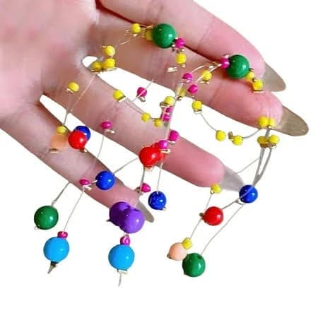 Women's Vibrant Beaded Earrings