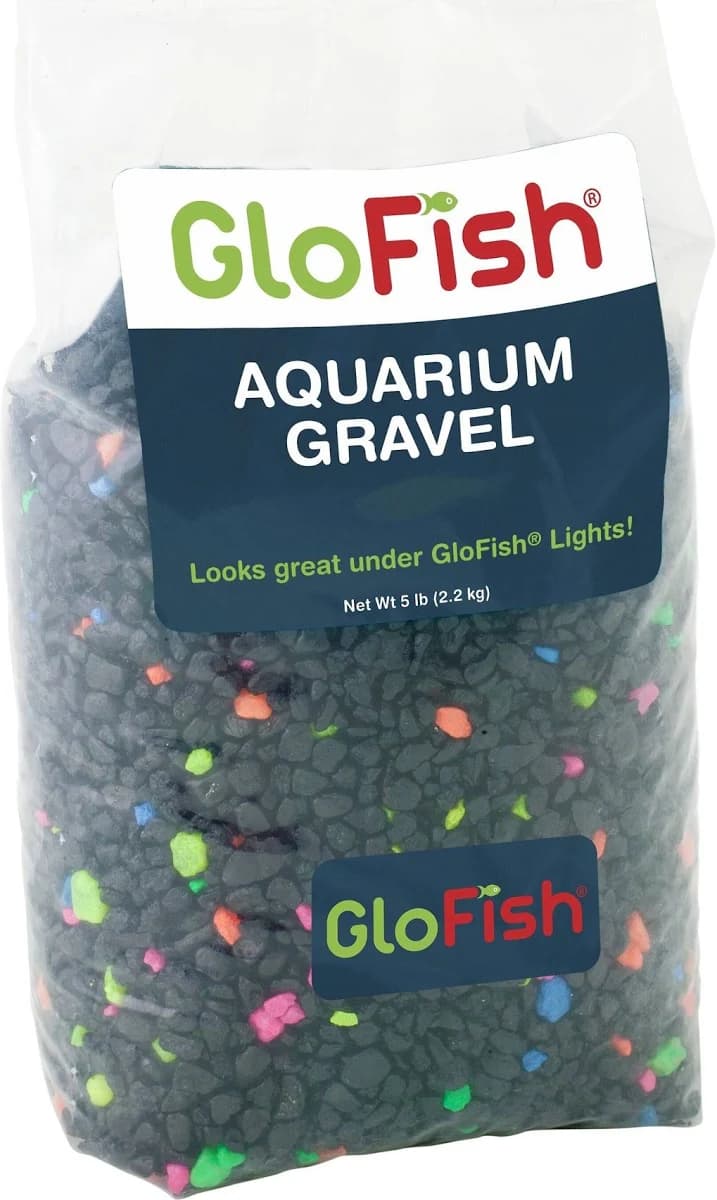 Glofish Aquarium Gravel 5 lb Black