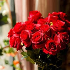 Artificial Flowers Silk Roses with Long Stems Faux Realistic Roses for Wedding Bouquets Table Centerpieces Party Home Decor(Red) - Walmart.com