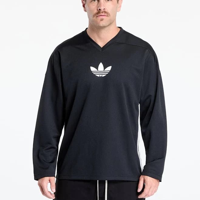 adidas Originals Men's Adicolor Mesh Long Sleeve