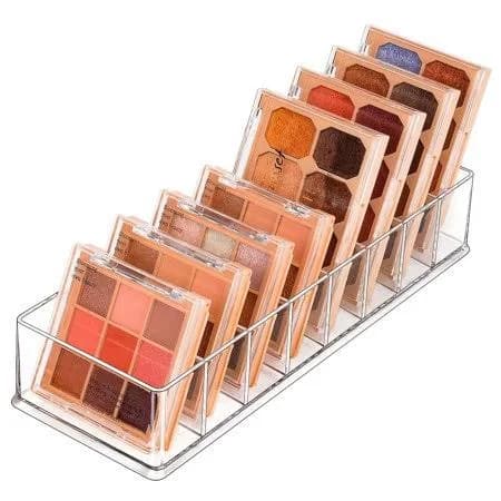 JessLab 8-Compartment Acrylic Makeup Organizer