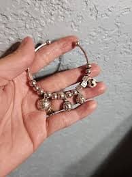 Vintage 925 Sport Ball Charm Bracelet 22gr