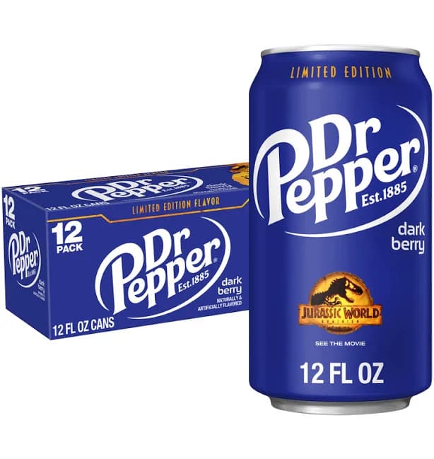 Dr Pepper Dark Berry Soda