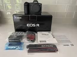 Canon EOS R Mirrorless Digital Camera Body Only W/ Box and Accessories EX+