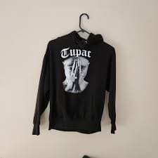 Vintage Cross Colours Tupac Shakur Hoodie Adult Small | eBay