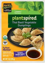 Nasoya Organic Vegan Thai Basil Vegetable Dumplings