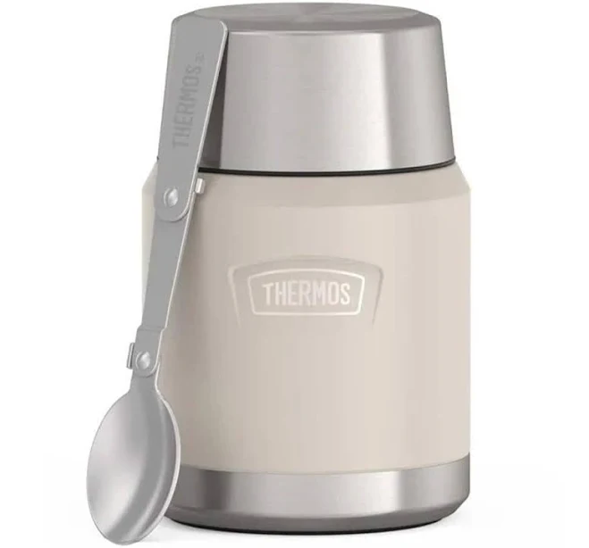 Thermos Stainless Steel Food Jar with Spoon