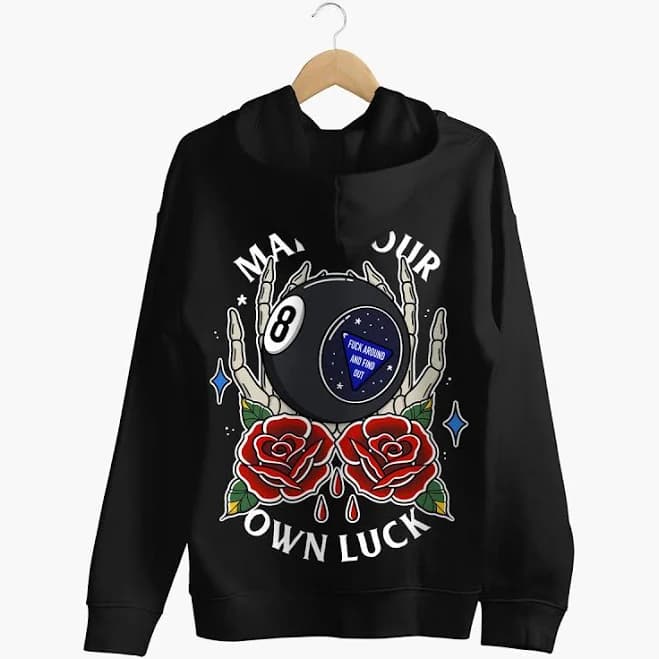 Magic 8 Ball Hoodie