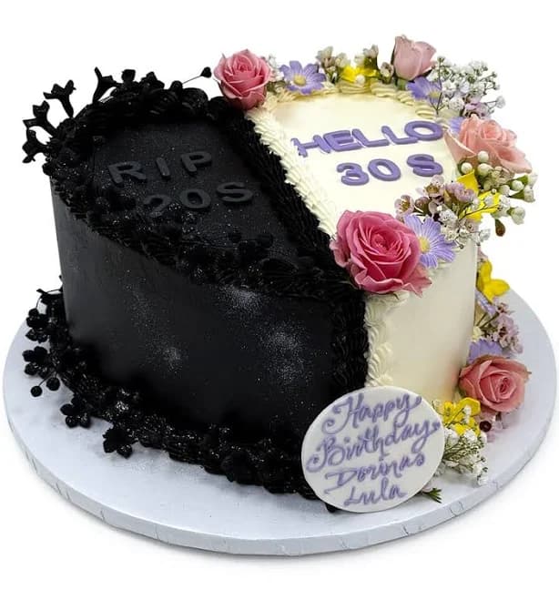 30th Birthday Humorous Adult Birthday Cake