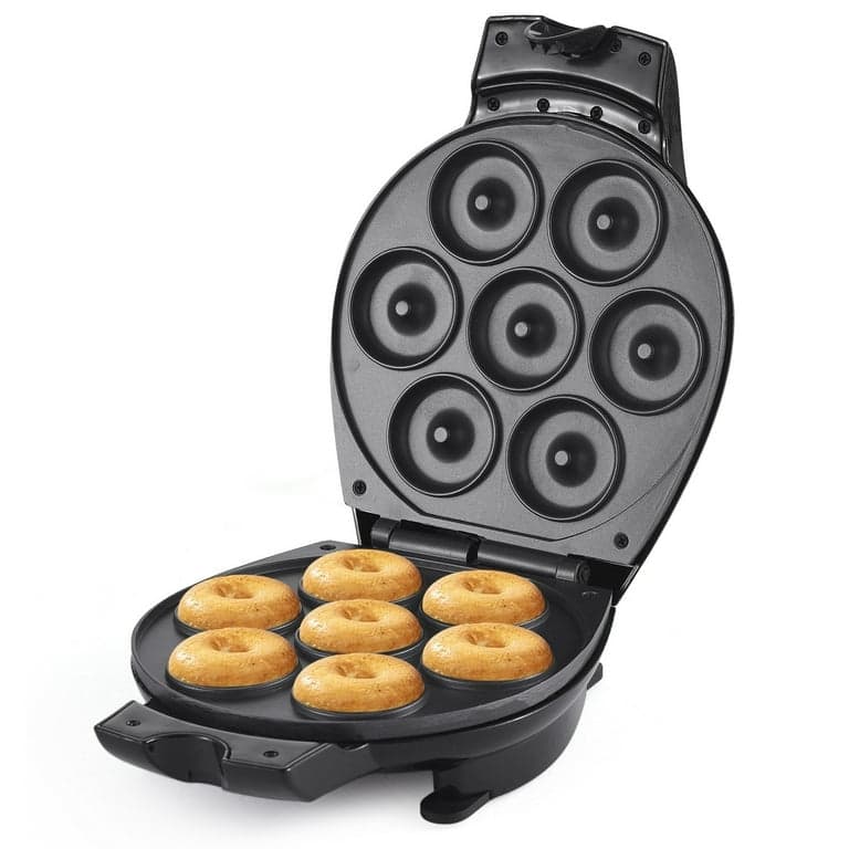 TidBay Electric Mini Donut Maker with 7 Holes Non-stick Surface Design US Plug Dishwasher Safe User-Friendly 700W Small Donut Machine - Walmart.com