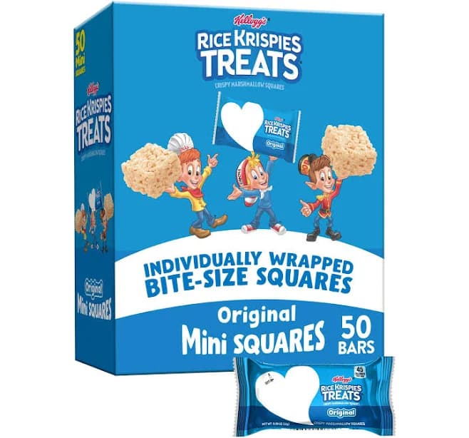 Kellogg's Rice Krispy Treats Mini Squares