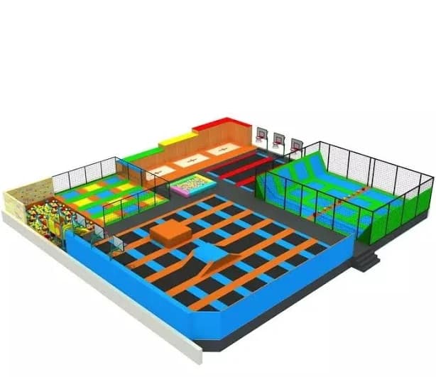 Commercial Indoor Trampoline Park Equipment