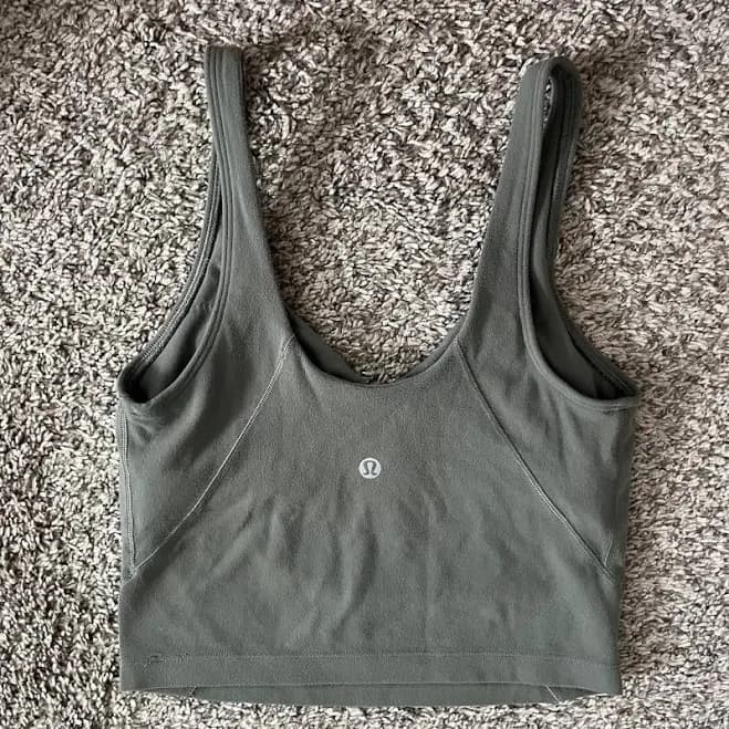 Lululemon Align Tank Top - Grey Sage/Nulu - Women's Sizes 2