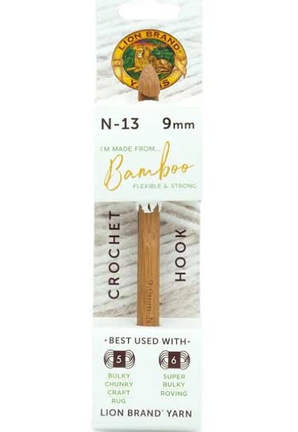 Lion Brand Bamboo Crochet Hook