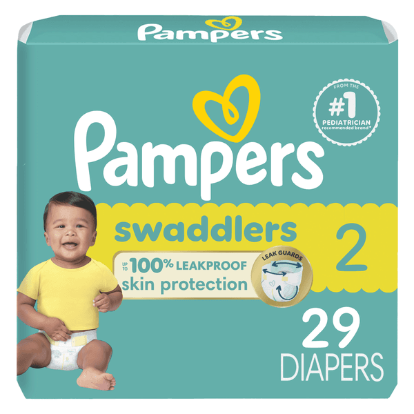 Pampers Swaddlers Diapers Size 2