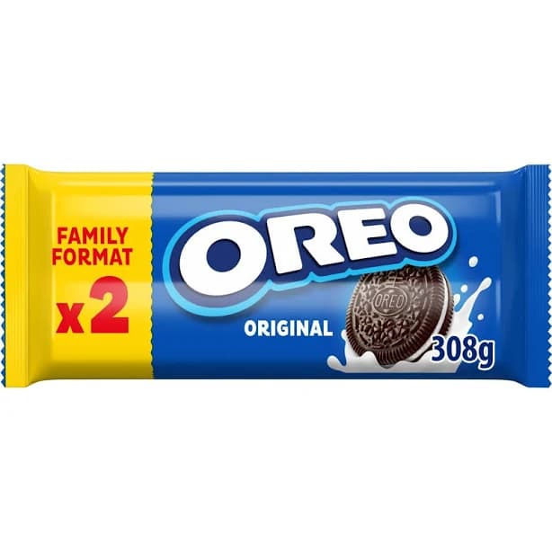 Oreo Original Vanilla Sandwich Biscuits Twin Pack
