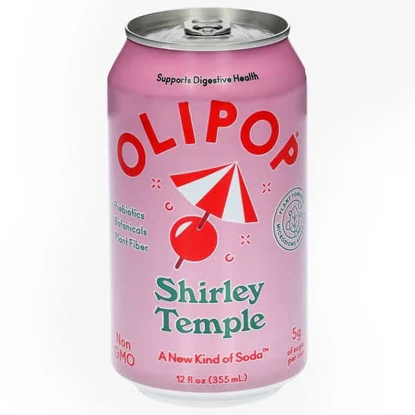 Olipop Shirley Temple Prebiotic Soda