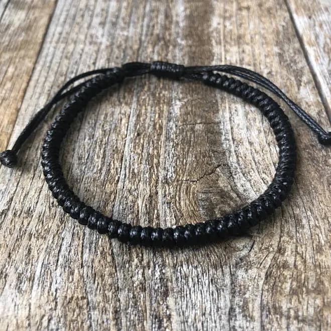 Adjustable Vegan Leather Braided Bracelet