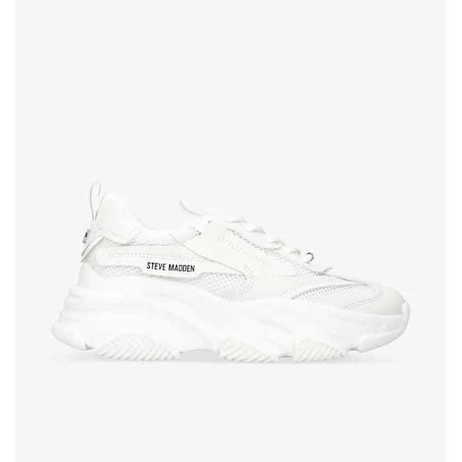 Steve Madden Women's Possession Chunky-Sole Mesh Sneakers
