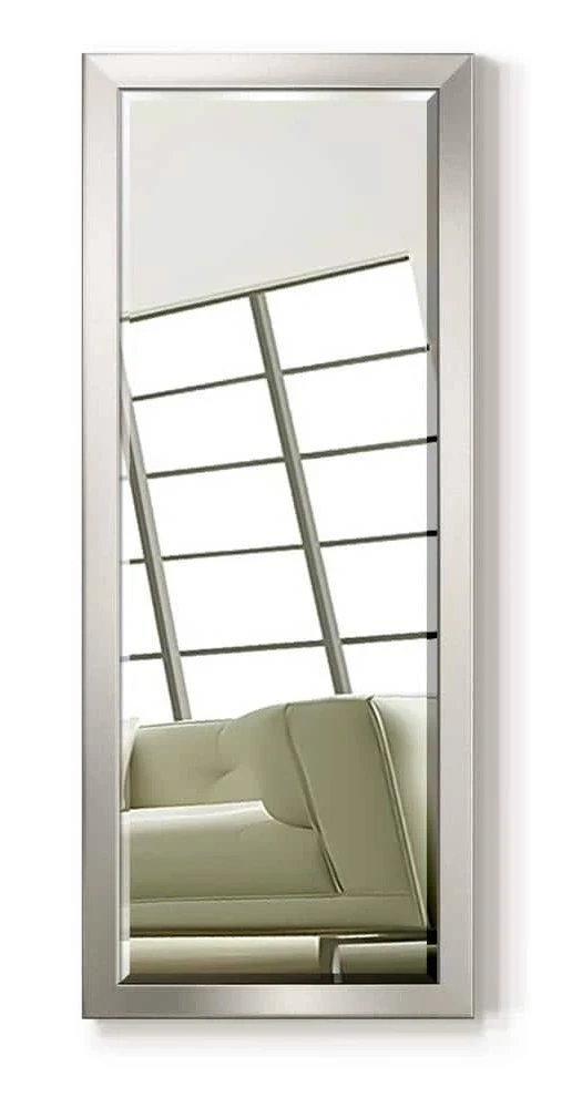 Wexford Home H Framed Rectangle Beveled Edge Wood Mirror in Solid