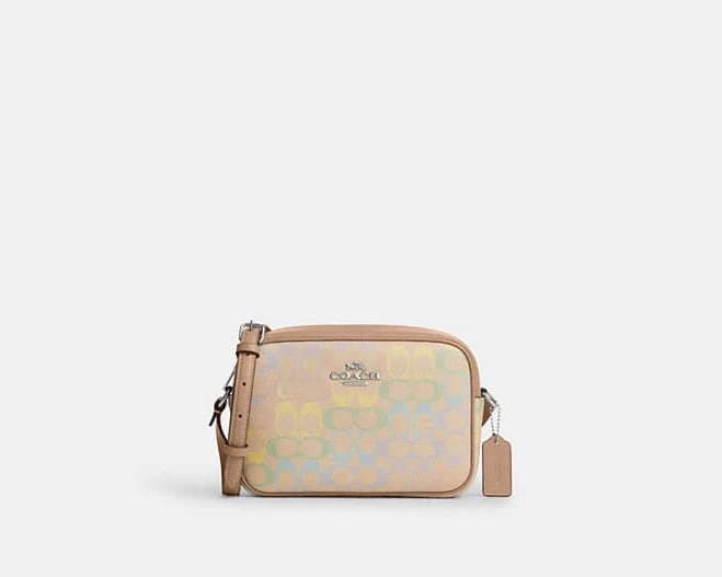 Coach Women's Jamie Camera Bag in Rainbow Signature Canvas