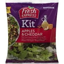 Fresh Express Apples & Cheddar Salad Kit