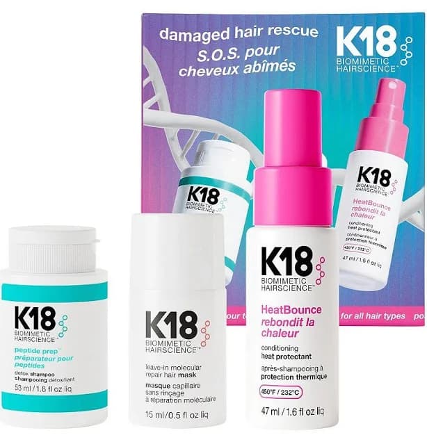 K18 Damaged Hair Rescue Mini Gift Set