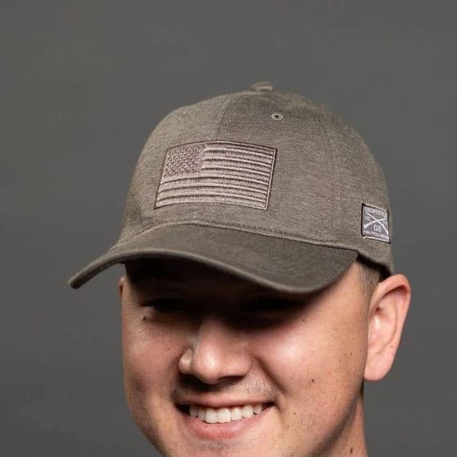 Grunt Style Blackout Flag Stretch Fit Hat
