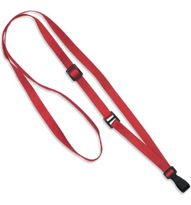 3/8" Flat Adjustable Breakaway Lanyard