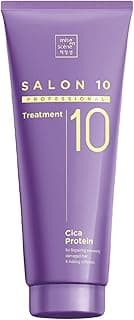 Mise En Scene Salon 10 Professional Cica Protein Deep Conditioner for Damaged Hair - Treatment with Centella Asiatica, Bond Repair Hair Masks, Low Porosity Care, 7.27 Fl. Oz.