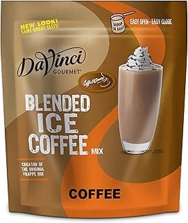 DaVinci Gourmet Coffee Blended Iced Coffee Mix, 3 Pound (Pack of 1)