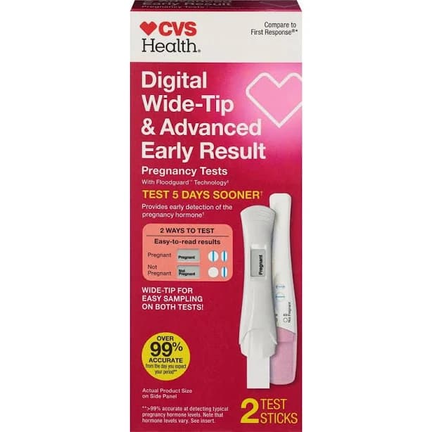 CVS Health Digital & Early Pregnancy Tests