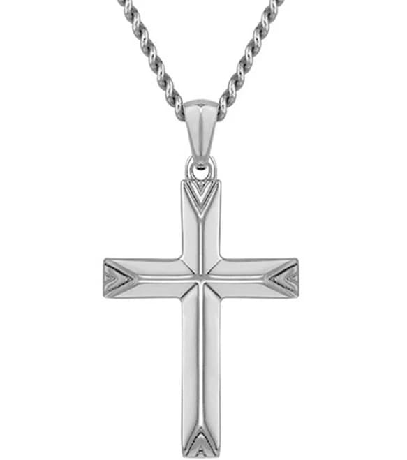 Vincero Men's Cross Pendant Necklace