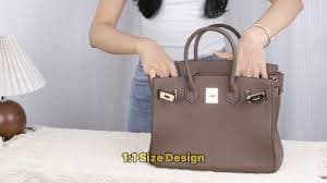 Amazon.com: KINGS IN BAG Purse Pillow for Birkin 25, Smooth Satin Fabric & Memory Foam Inner, Durable & Lightweight Structure Support (Gold, BK25 Retourné) : Clothing, Shoes & Jewelry