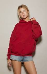 Pacsun Ultra Soft Fleece Core Washed Pullover Hoodie | Pacsun