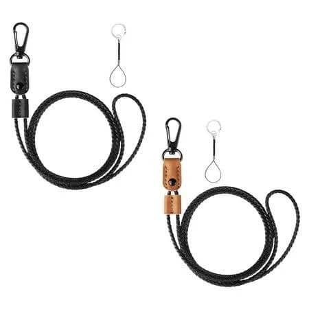 Leorx Men's Braided Key Lanyard