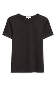Lafayette 148 New York Stretch Cotton Crewneck T-Shirt | Nordstrom