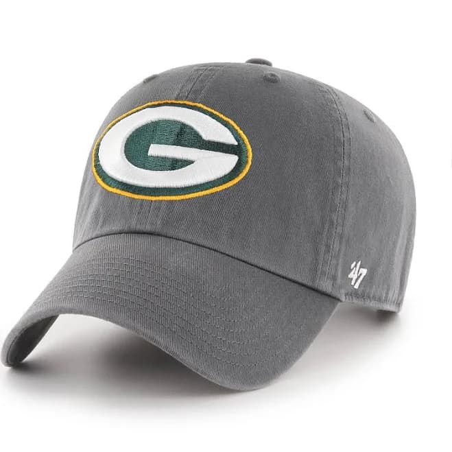 '47 Brand Green Bay Packers Clean Up Adjustable Cap