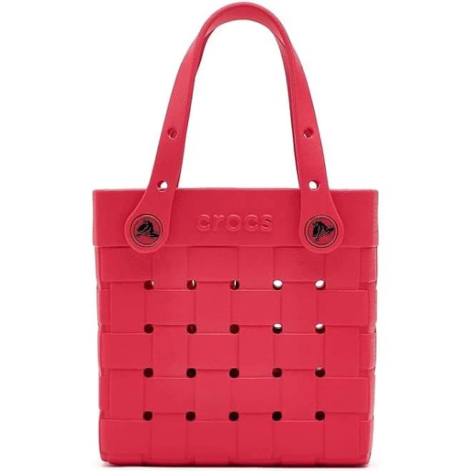 Crocs Women's Small Woven Crossbody Tote