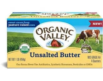 Organic Valley Organic Unsalted Butter