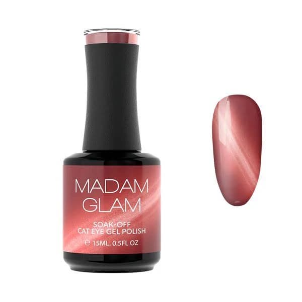 Madam Glam Sweet Merlot Cat Eye Gel Polish