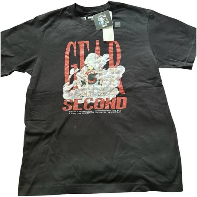 One Piece Monkey D. Luffy Graphic T-shirt Adult, Size Medium