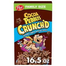 Post Cocoa Pebbles Crunch'D Cereal