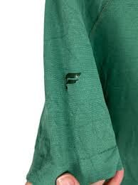 Fabletics Green Training Day Stretch Polo Size Medium Nylon Blend Men's | eBay