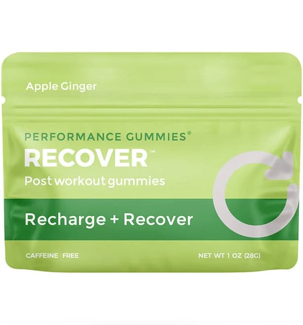 Recover Post-Workout Supplement Apple Ginger Gummies
