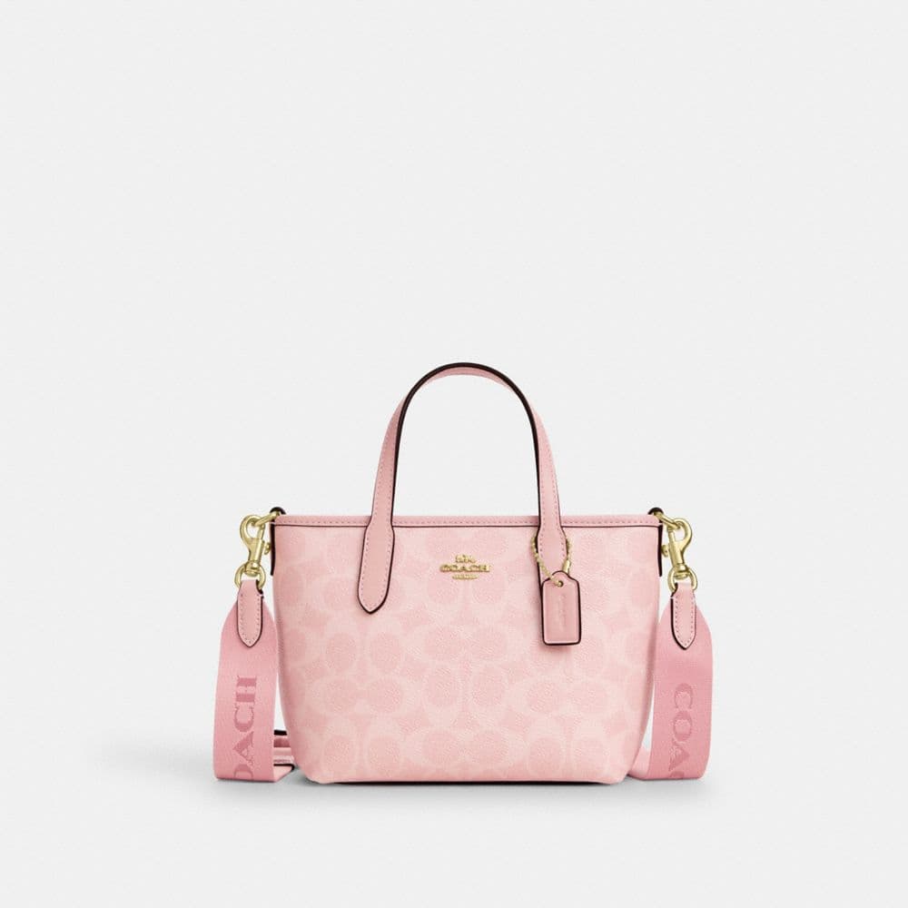 COACH® Outlet | City Mini Tote Bag In Signature Canvas