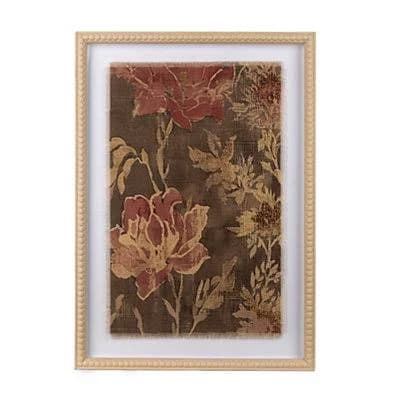 Kirkland's Home Vintage Linen Flowers Framed Art Print