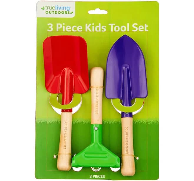True Living Outdoor Kids Tool Set 3 Pc