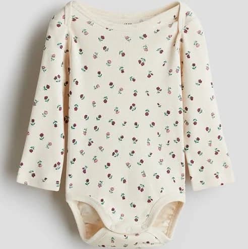 H&M Baby Bodysuit with Lap Shoulders